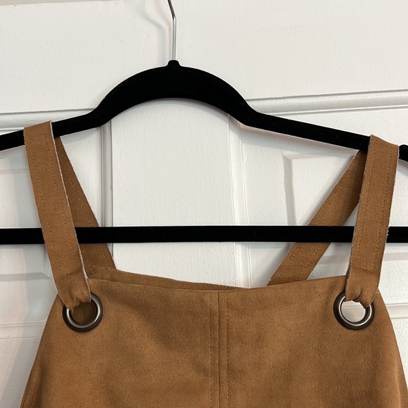 Topshop Suede Tank with Open Back - Picture 5 of 5